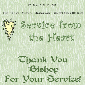 Thank you bishop! (green) from www.lds.about.com