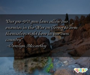 Our pre-9/11 gun laws allow our enemies