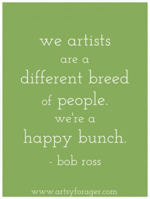 Bob Ross }, I remember sitting down and watching this man on PBS. He ...