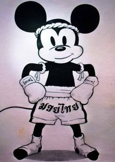 Muay Thai Mickey! More