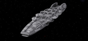 battlestar galactica colonial warships