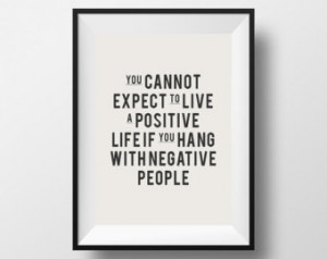 Positive life quote, Inspirational Poster, Printable Art, Printable ...