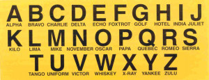 Can you recite the ICAO alphabet? Try it out here . I got four. I take ...