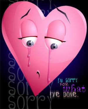 Love means never having to say you’re sorry. Apology is only egotism ...