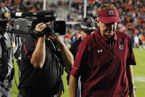 Steve Spurrier explains OT loss in 54 seconds, takes no questions