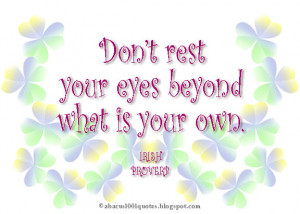 Irish Proverbs and Wise Sayings