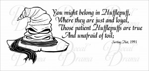 Harry Potter Sorting Hat Song, Hufflepuff, from Harry Potter and the ...