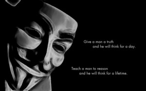 anonymous minimalistic dark quotes men typography masks proverb black ...
