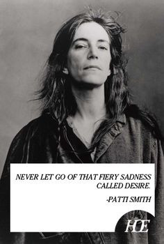 Quote of the Day: Patti Smith