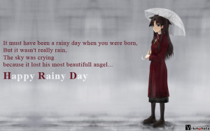 rainy day orkut scraps (girl with umbrella)