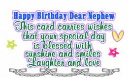 great collection of cute and bit funny nephew happy birthday quote ...