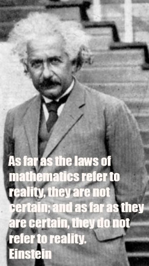 One of the obscure quotes by Einstein.