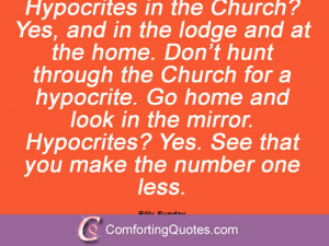 Quotes About Hypocrites In Church 15 quotes and sayings from
