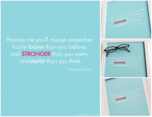 ... you believe, and stronger than you seem, and smarter than you think