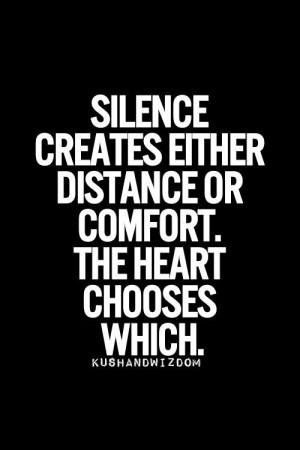 Life Quote - Silence