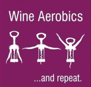 wine aerobics