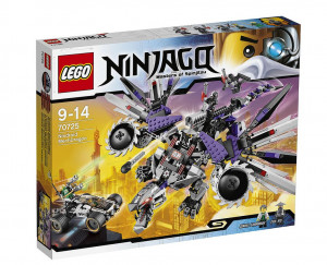 LEGO Ninjago The Nindroid MechDragon 70725: This set contains five ...