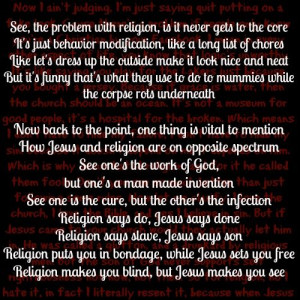 Jesus > Religion, Jefferson Bethke, spoken words, inspiring quotes, # ...