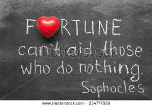 famous Ancient Greek philosopher Sophocles quote about fortune and ...