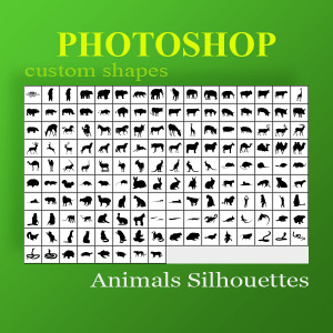 Related Pictures custom shapes de animales para photoshop kabytes