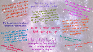 The Fault In Our Stars Wallpaper Some of my favourite quotes