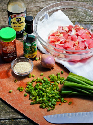 Hawaiian Ahi Poke | A Spicy Perspective: Spicy Ahi Poke Recipe, Yummy ...