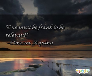 Frankness Quotes