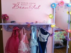 wall quote for a little girl's dress up area dress up quotes, dress ...