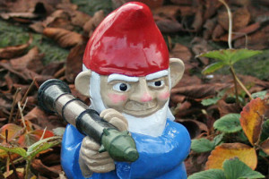 Related Pictures funny garden gnomes the squatting gnome