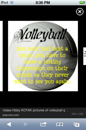 Volleyball Sports Sayings