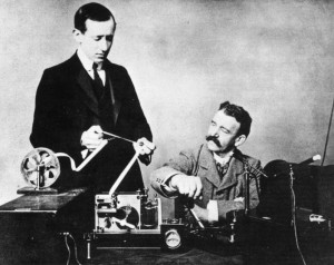 Radio Guglielmo Marconi Guglielmo marconi (left) his