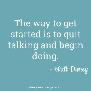 Inspiring quote #1 : Walt Disney
