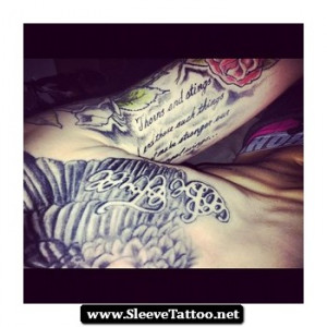 Quote Sleeve Tattoo 02