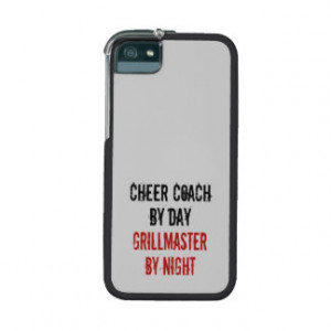 Grillmaster Cheer Coach iPhone 5 Covers