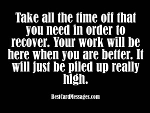 Get Well Card Messages