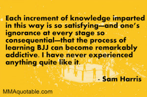 Sam Harris on the joy of learning Brazilian Jiu-Jitsu (BJJ)