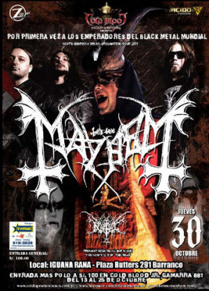 Mayhem Poster - Lima