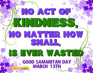 Teach Your Students about being Good Samaritans!
