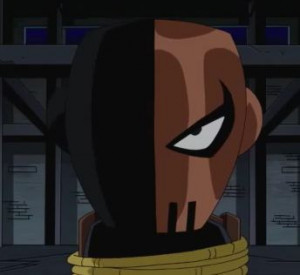 Slade in the New Teen Titans shorts
