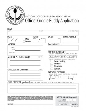Cuddle Buddy Application by Ebrithil