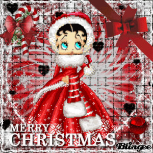Betty Boop Christmas Image