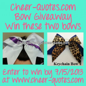 ... www.cheer-quotes.com #cheerleading #cheerleader #cheer #cheerbow #bows