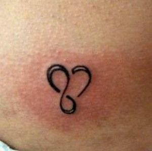 mother daughter tattoo?