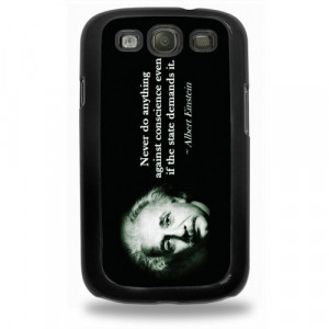 ... Einstein Quote Samsung Galaxy S3 Case - Hard Plastic Cell Phone Case