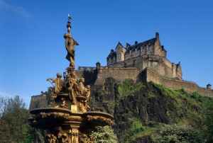 Edinburgh] is a city of shifting light, of changing skies, of sudden ...