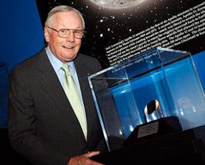 NASA gives Neil Armstrong a moon rock