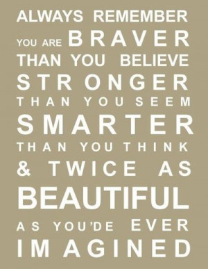 love this pooh bear quote!!