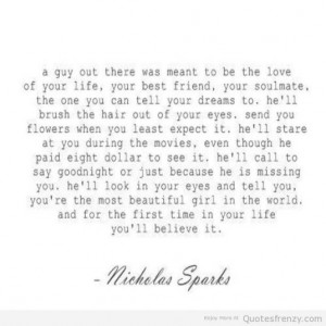quote of the day quotes by nicholas sparks