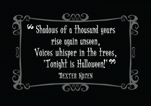 The Post-Halloween Post