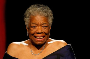 Maya Angelou speaks onstage during the 34th Annual AWRT Gracie Awards ...